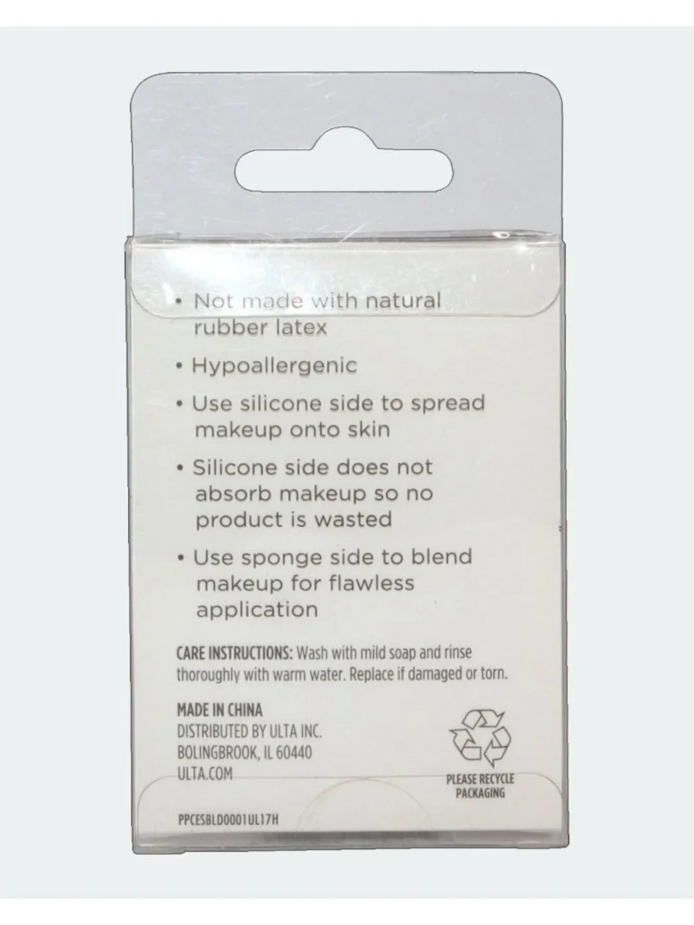 Ulta Beauty Large Dual-Sided Silicone & Sponge Blender